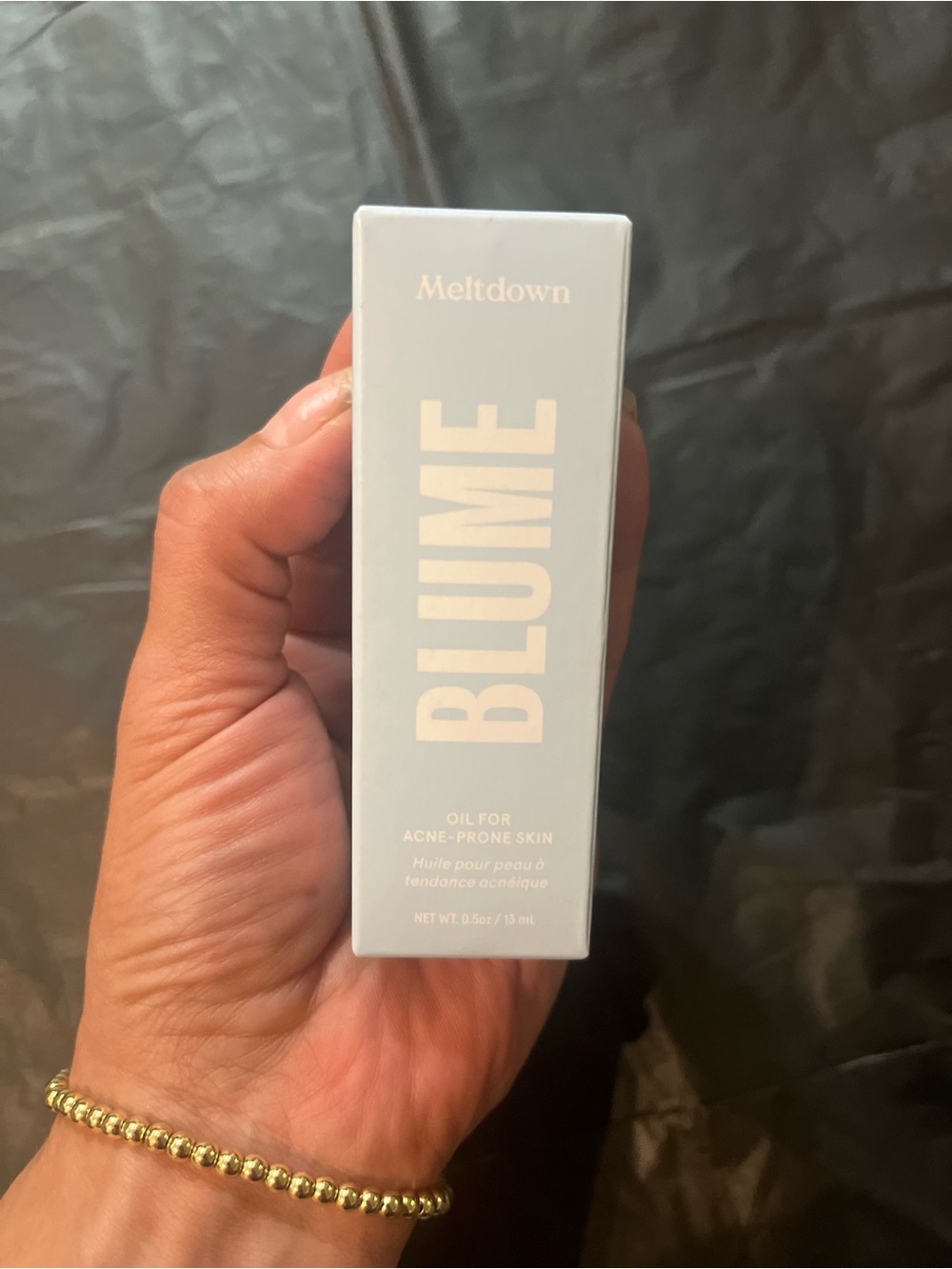 Blume Meltdown Oil for Acne-Prone Skin — Light Blue